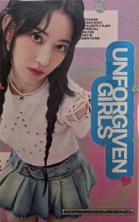 UNFORGIVEN JP 塔店 特典卡 貼紙