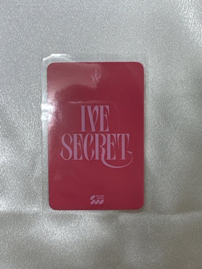 IVE SECRET sw 2.0 幸運卡