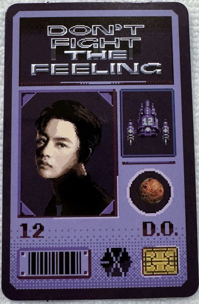 Don't Fight the Feeling D.O. ID card