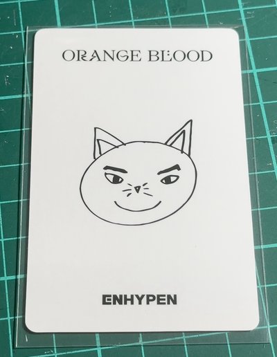 橙血 一直娛畫圖卡背