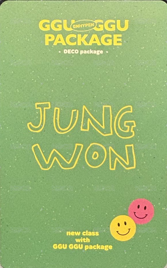 21咕咕盒 周邊卡 21 咕咕 固配 背面