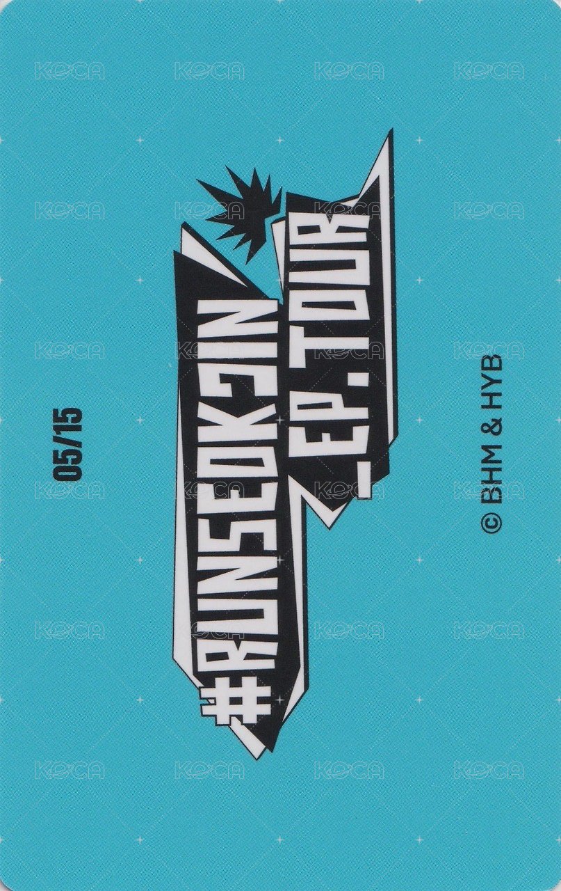 跑珍Tour 隨機卡 (5/15) 背面