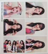 正規二 ms 14.0 抽選卡 中簽貼紙 團體六宮格照片