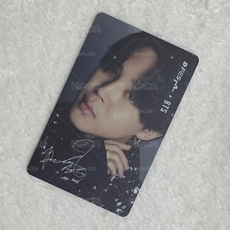 Jimin D社展覽入場卡