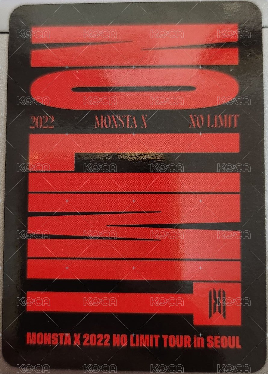 2022巡演首爾場 周邊卡 隨機卡包 背面