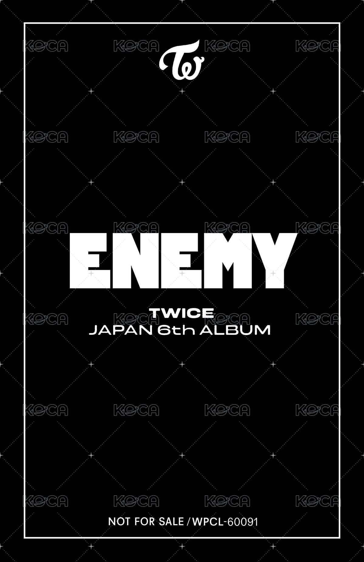 ENEMY 專輯卡 娜璉個人盤 背面