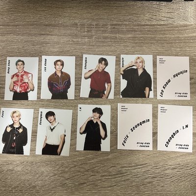 Stray kids 日本 雜誌 Cancam 附錄 雙面卡 2022 7/8月
