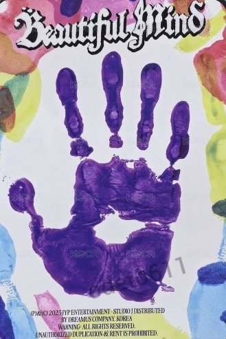 Beautiful Mind 明信片 預售禮 LIMITED VER. 背面