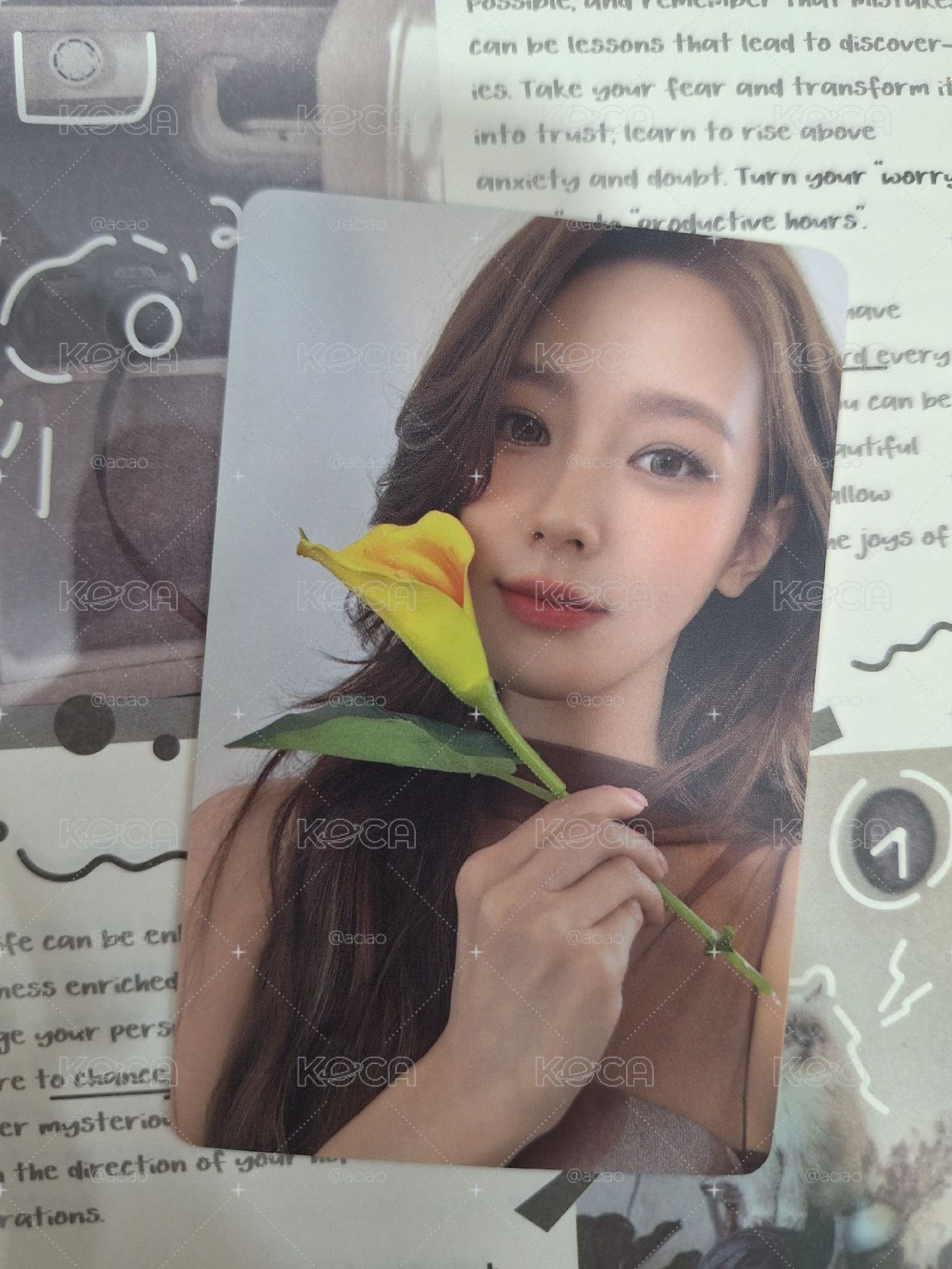 烏托邦雜誌卡 中背