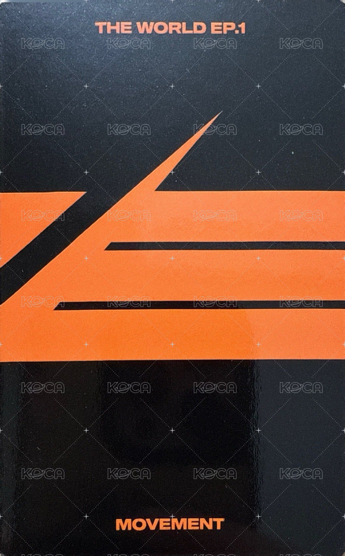 Movement 專輯卡 Z ver. Limited 背面