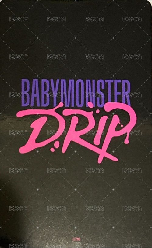 DRIP 隨機卡 日本線上冬季隨機卡  背面