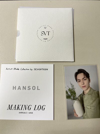 VERNON 瀚率 artist-made 花瓶小卡