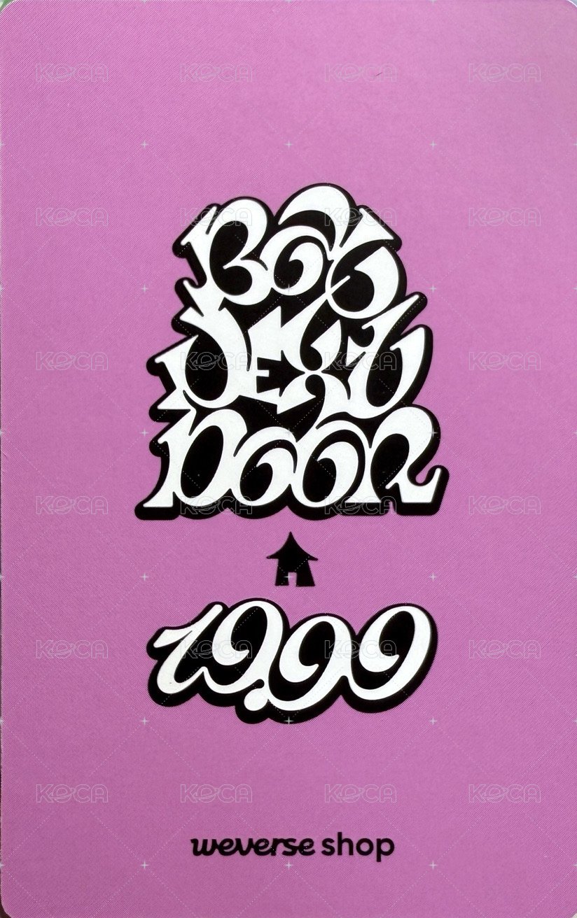 19.99 wvs 預售 特典卡 西裝 2 背面