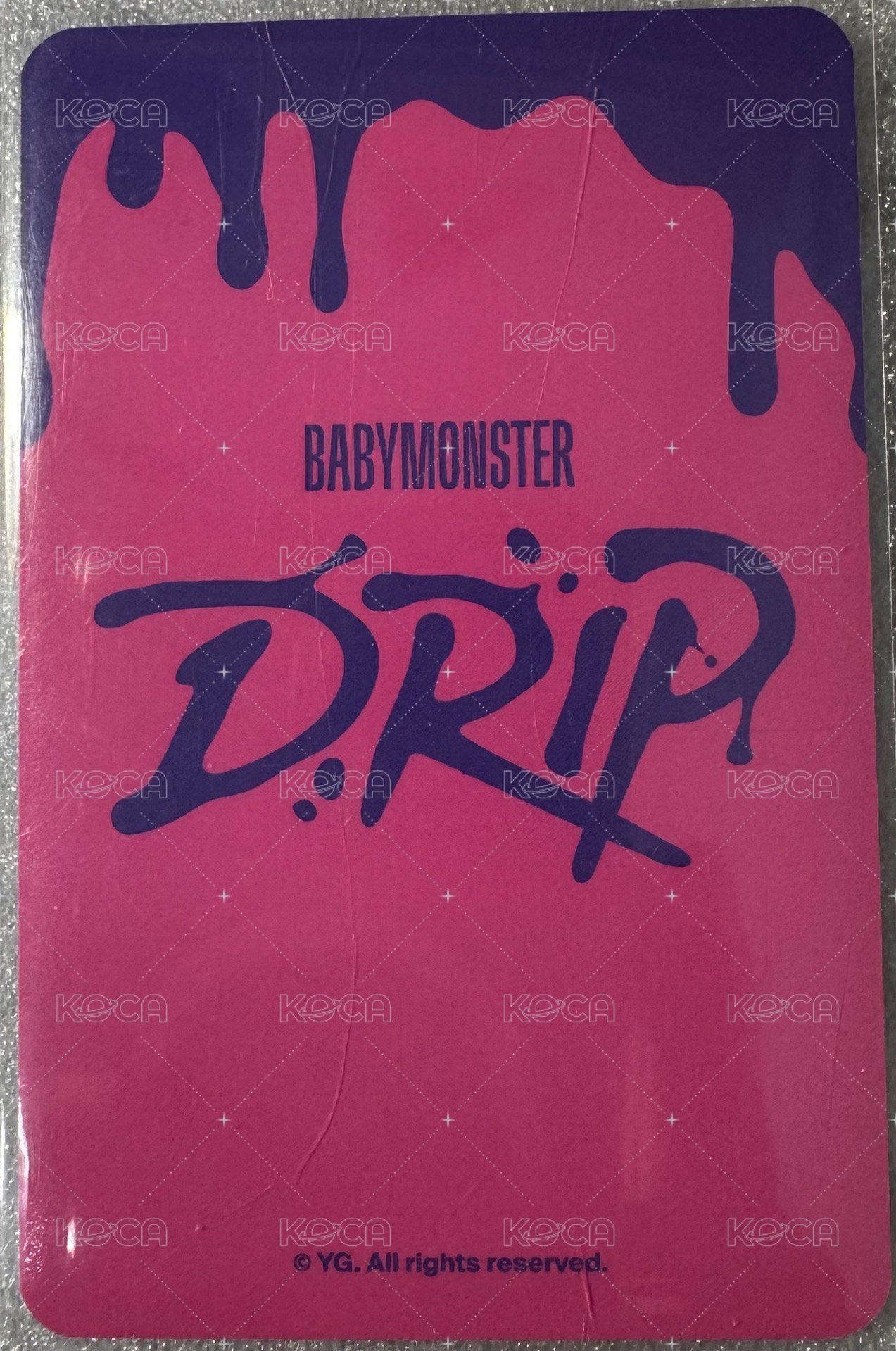 DRIP 隨機卡 24’DRIP快閃店隨機卡Asa 背面