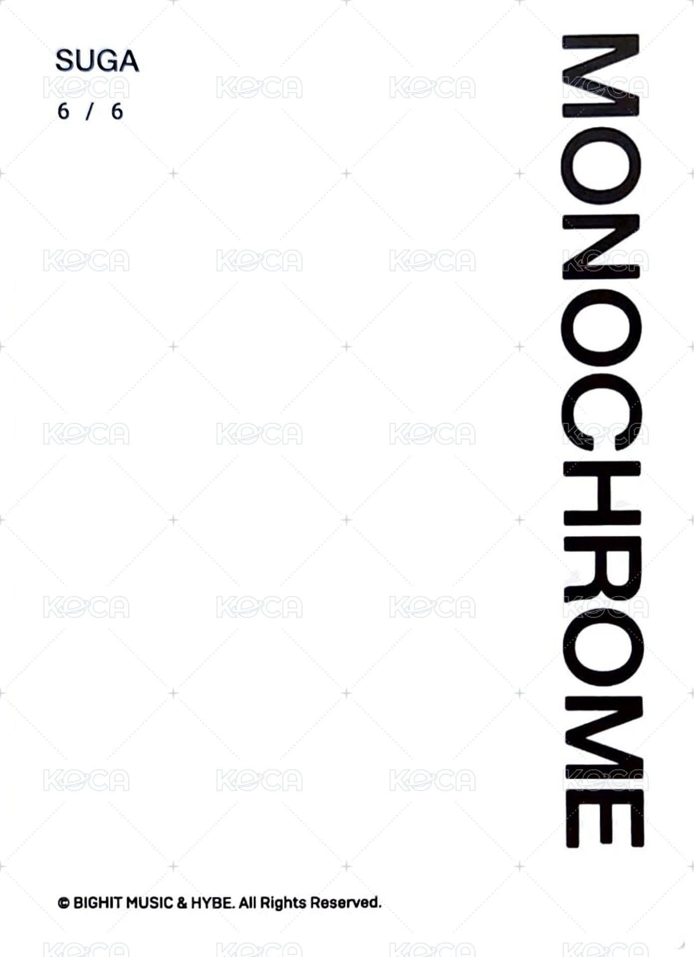 MNCR展 隨機卡 (6/6) 背面