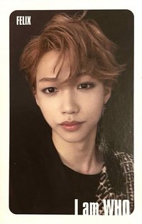 I am WHO 專輯卡 白版