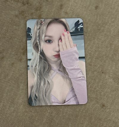 idle I feel 特典卡 雙面卡 宋雨琦