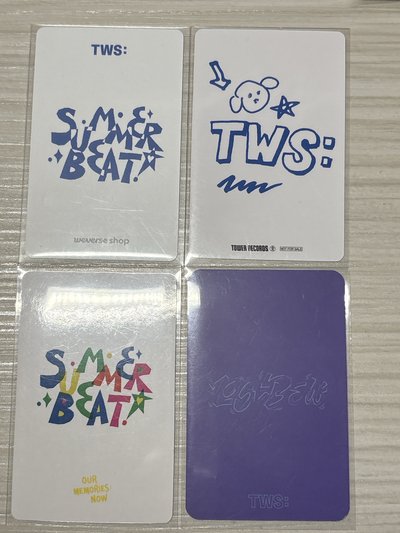 Tws 李炅潣 迷二 單曲 小卡