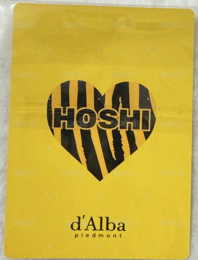 代言 代言卡 d’Alba 背面