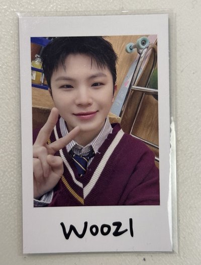 SEVENTEEN WOOZI ‘25日本 HOLIDAY fan meeting 拍立得
