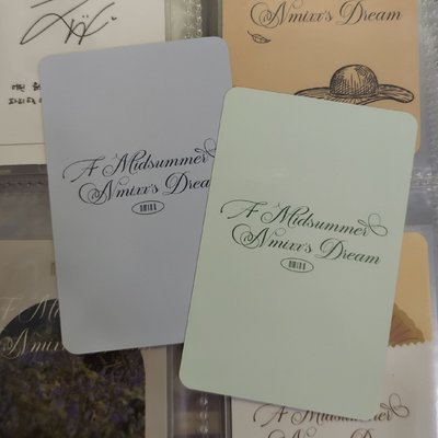 仲夏夜 Jiwoo貼紙卡