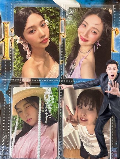 Red Velvet 歷代專卡聖誕卡特典