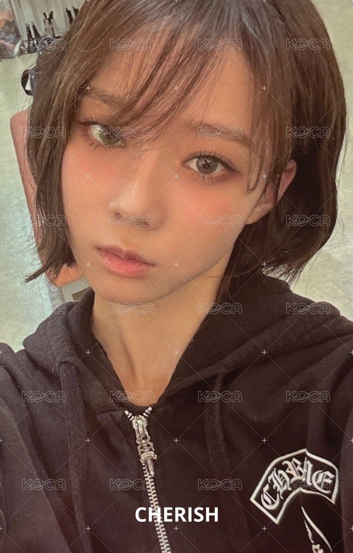 MY WORLD sm 簽售卡 簽售冬 正面