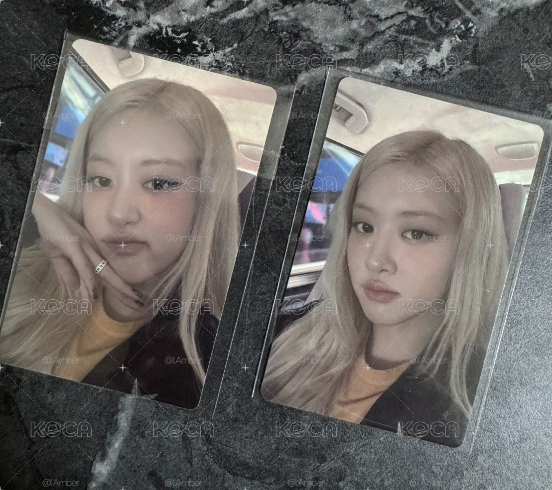 Rosé 韓區線下快閃滿額卡