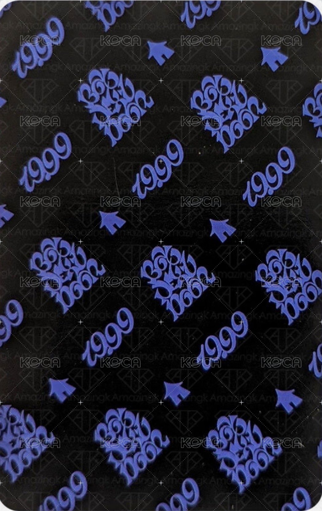 19.99 專輯卡 Twenty ver. 1 背面