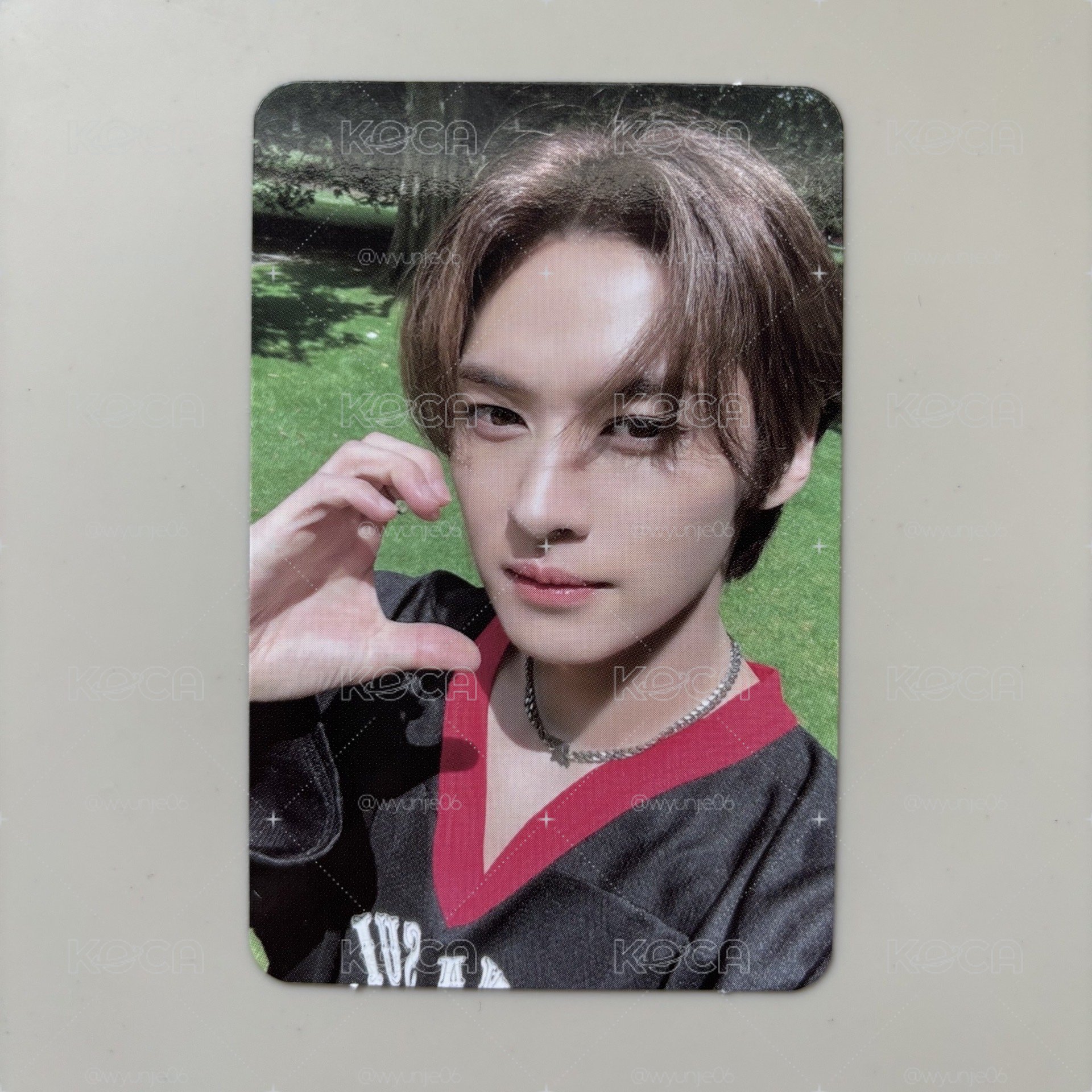 stray kids leeknow特典卡