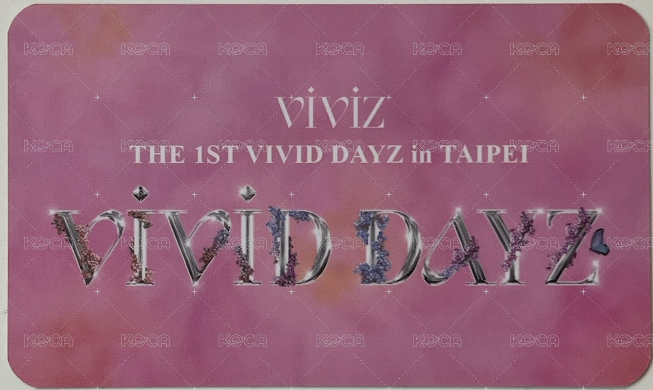 23 fm 入場卡 / 場限卡  背面