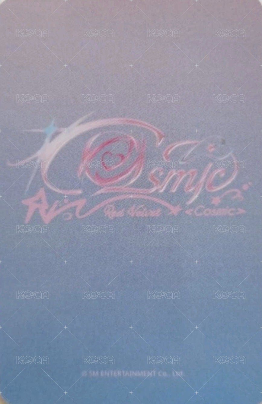 Cosmic sw 預售 特典卡  背面