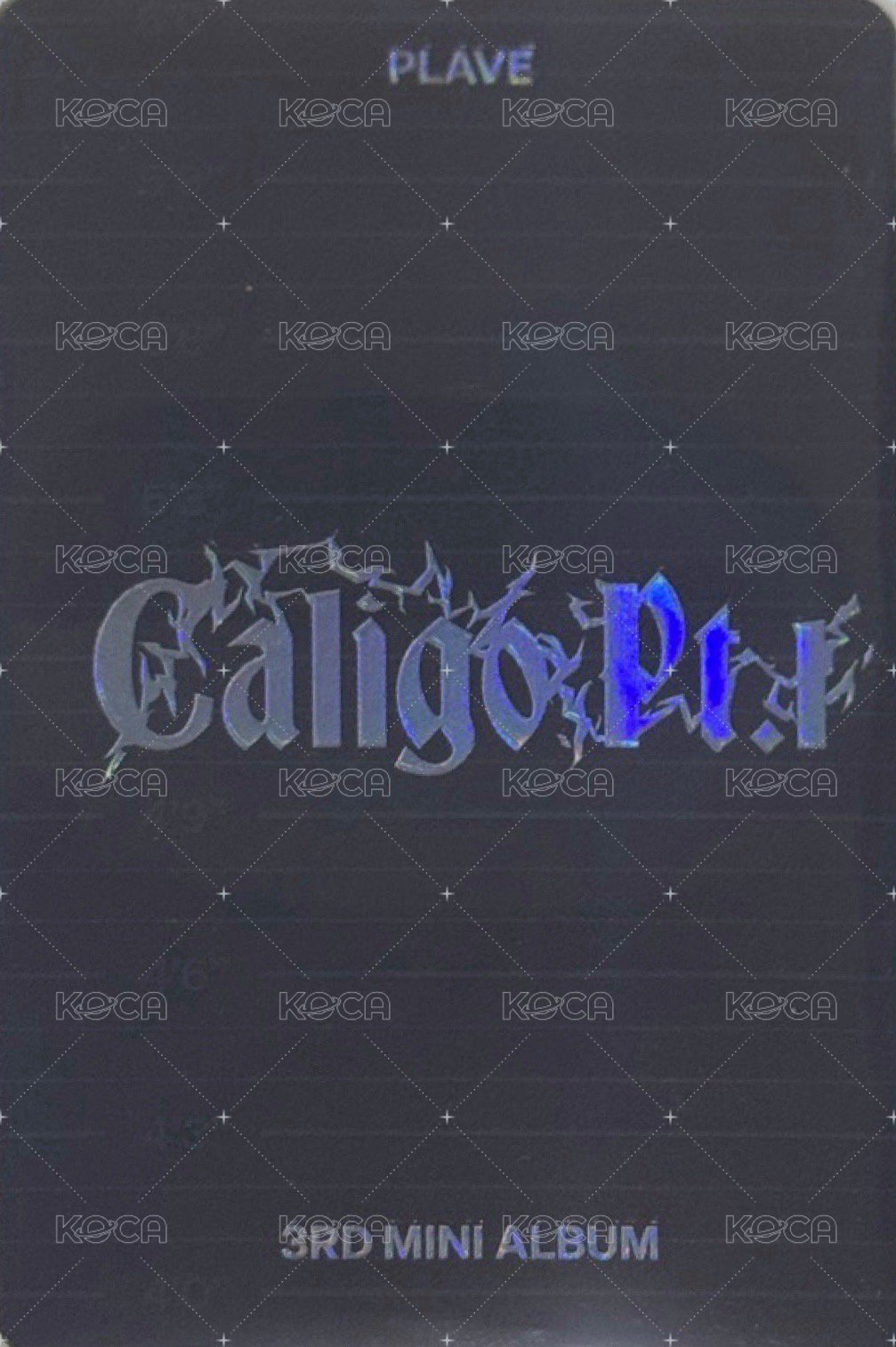 迷三 專輯卡 Fugitive Ver. 罪人卡 背面