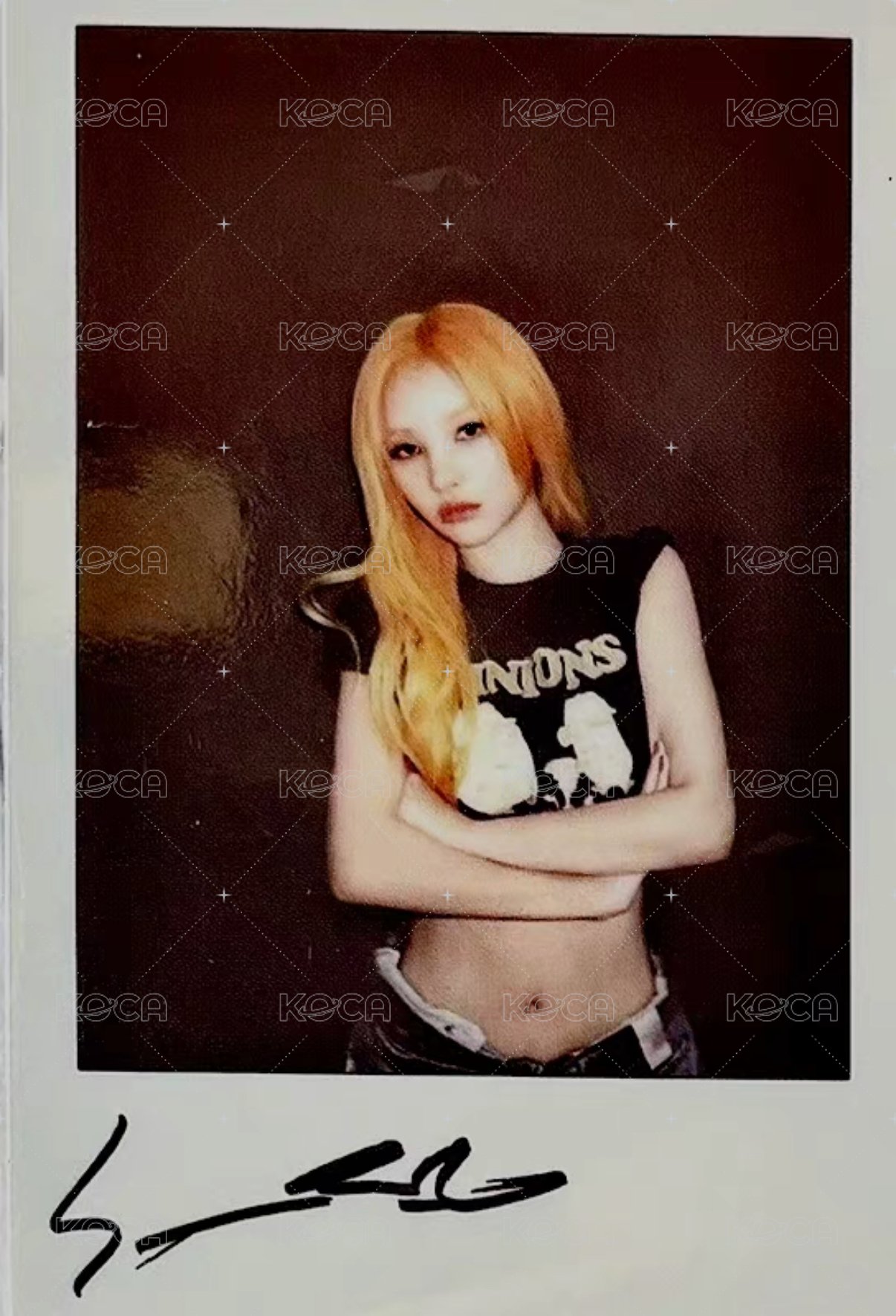 24’演唱會 iDOL 演唱會 DVD / CD 卡 I-DLE i-DOL藍光預售禮-娟 正面