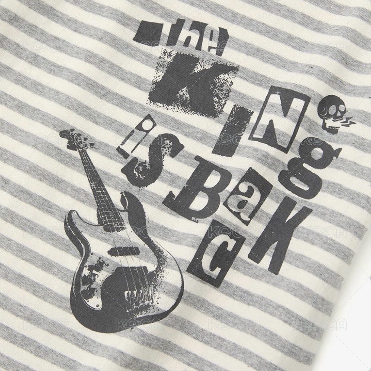 THE KING IS BACK-LIGHT GREY