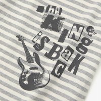 THE KING IS BACK-LIGHT GREY