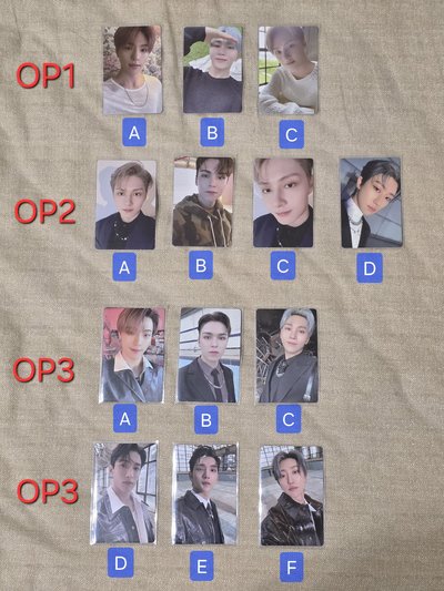 迷9 OP1 OP2 OP3 小卡