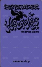 No Genre wvs LOLLA 芝加哥 直播卡  背面