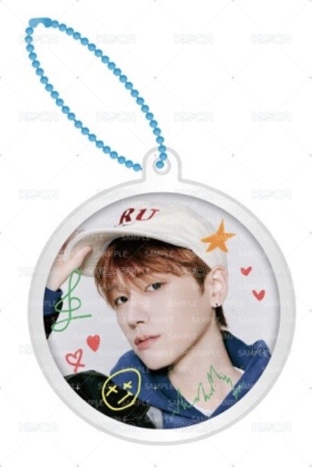CAN BADGE KEYRING