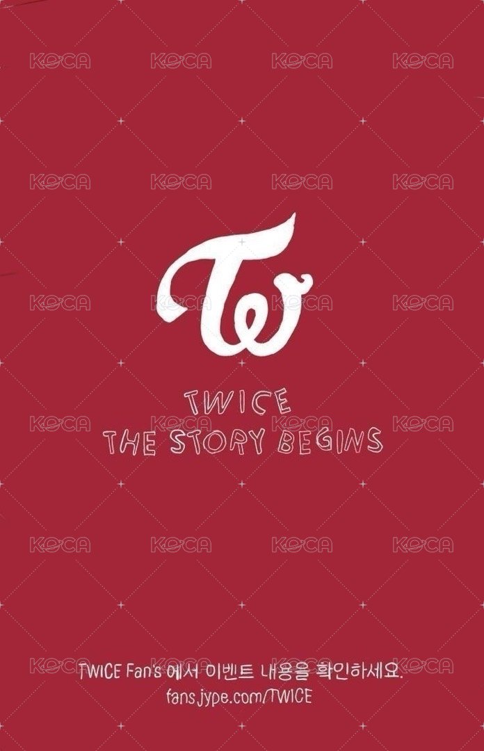 迷ㄧ 專輯卡 TWICE 多賢 出道專 專卡 背面