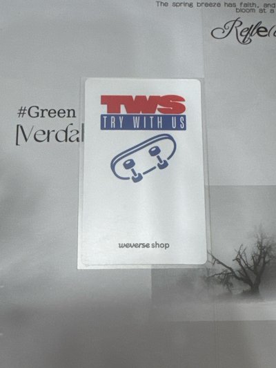 TRY WITH US wvs單封特典卡-英宰