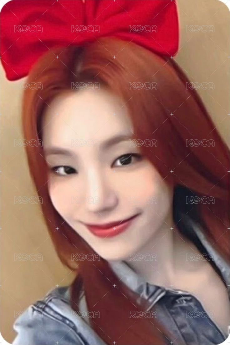 KILL MY DOUBT km 台北 簽售卡 蝴蝶結 正面