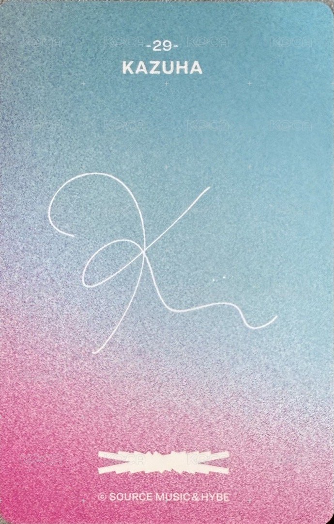 25‘巡迴 JP 隨機卡 29 背面