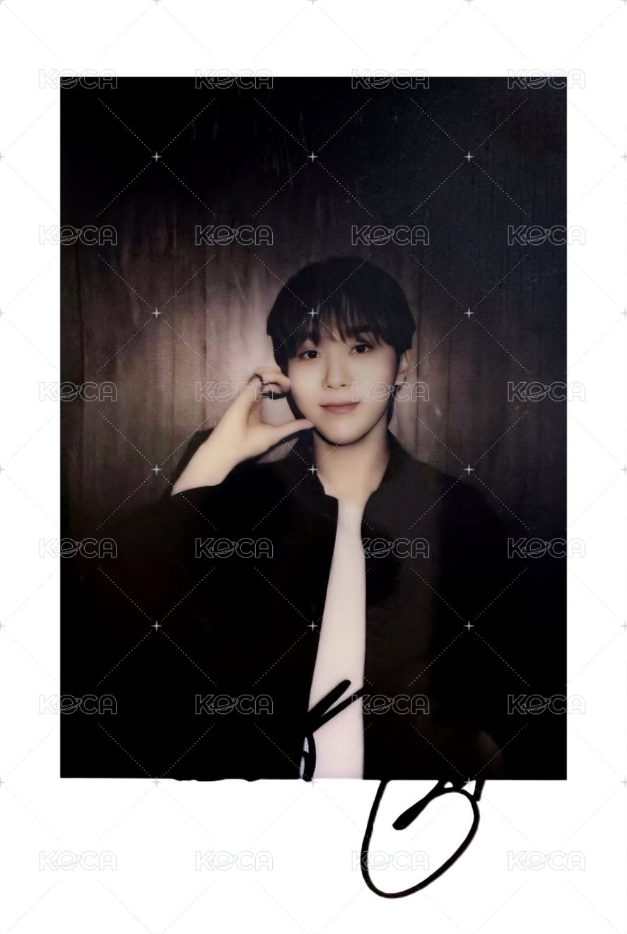 精選專 yzy 復刻拍立得 特典卡  正面