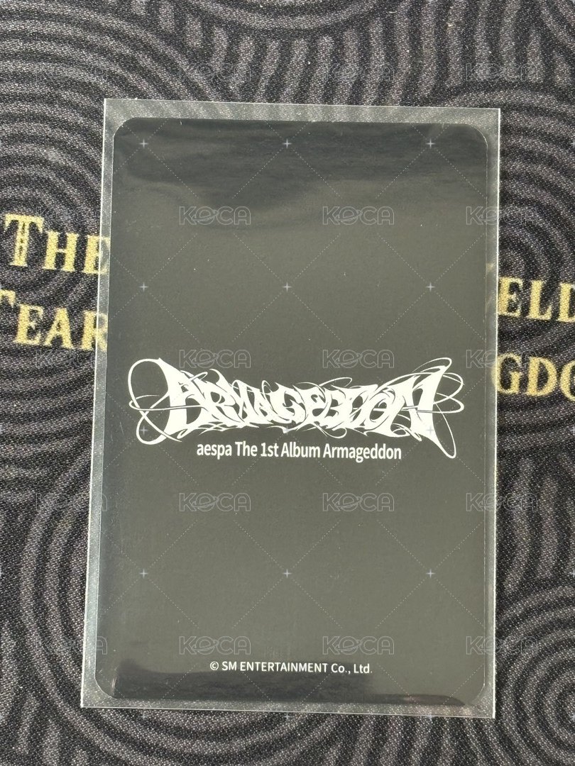 正規一 bdm 簽售卡 釜山吉 背面