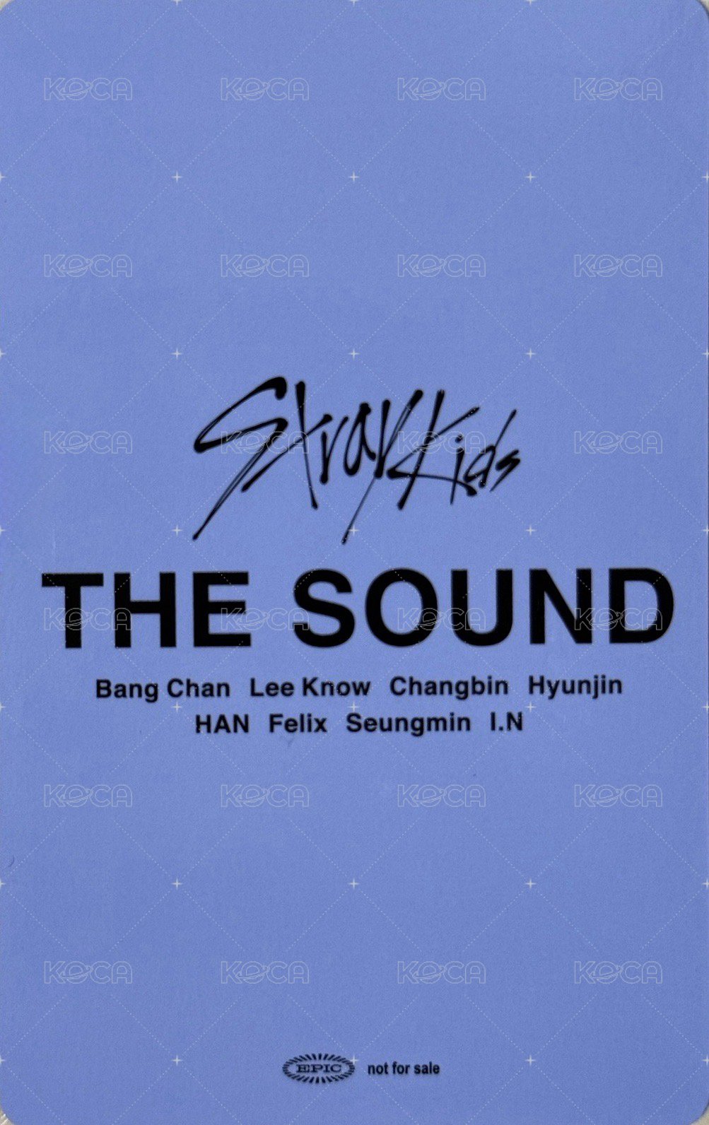 THE SOUND 入場卡 / 場限卡 埼玉 02/11 背面