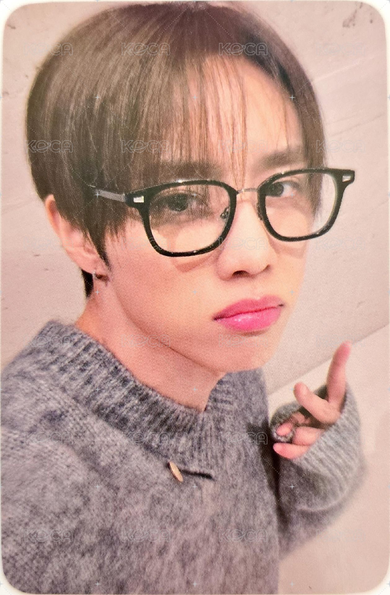 TRIGGER (導火線) el 4.0 簽售卡 男朋友look ver. 正面