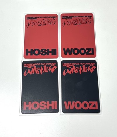 豪雨warning 入場卡整套