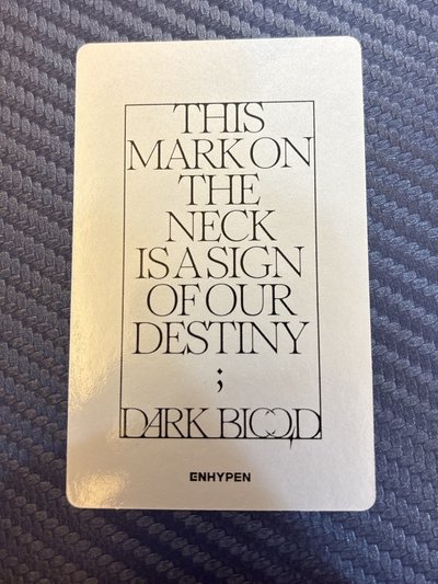 Jay 綜星 迷四專輯小卡