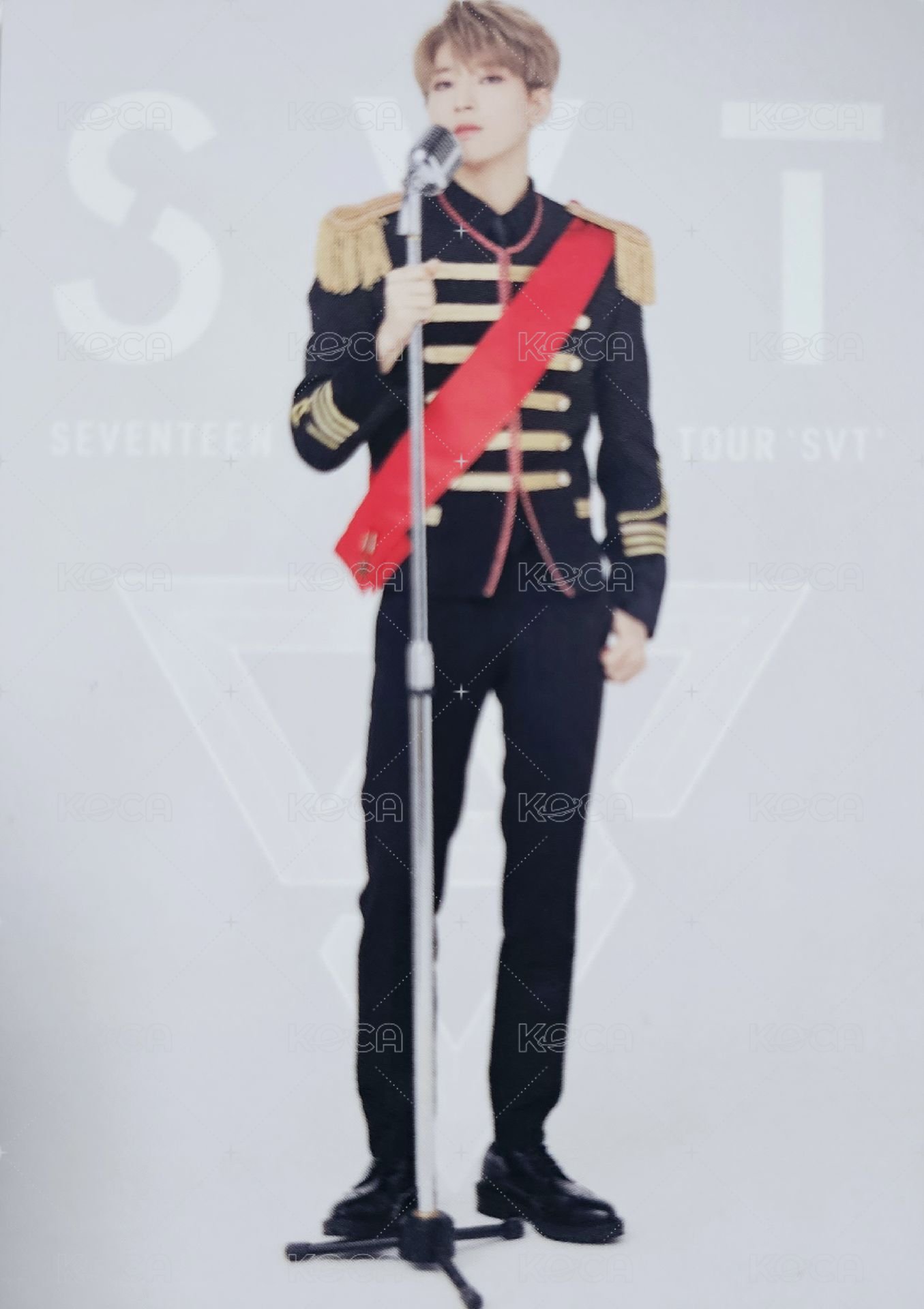 ‘SVT’ 隨機卡 日場隨機卡 軍裝 正面